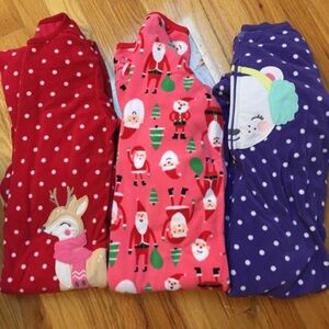 Girls Holiday Pajamas
